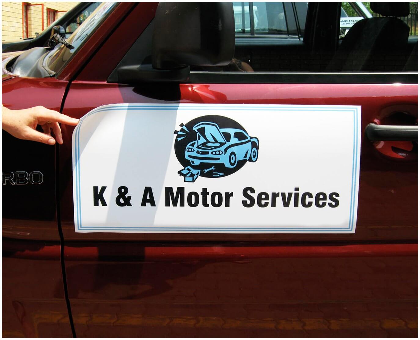 Vehicle Magnets Decals And Signs